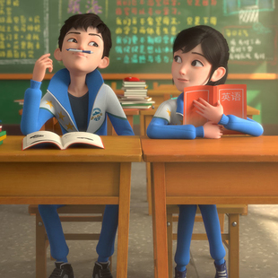 茶啊二中 同款校服套装高中生初中学生小学生运动毕业班王强COS服