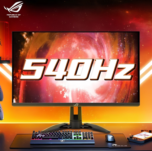华硕 ROG PG248QP 24.1英寸显示器 540Hz显示屏神光同步0.2ms响应