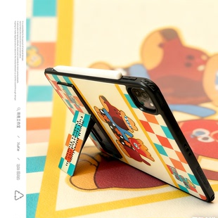 ins简约卡通小狗2025适用苹果ipad第10代保护套789pro全包亚克力硬平板壳air45防摔支架磁吸笔充电3可爱卡通6