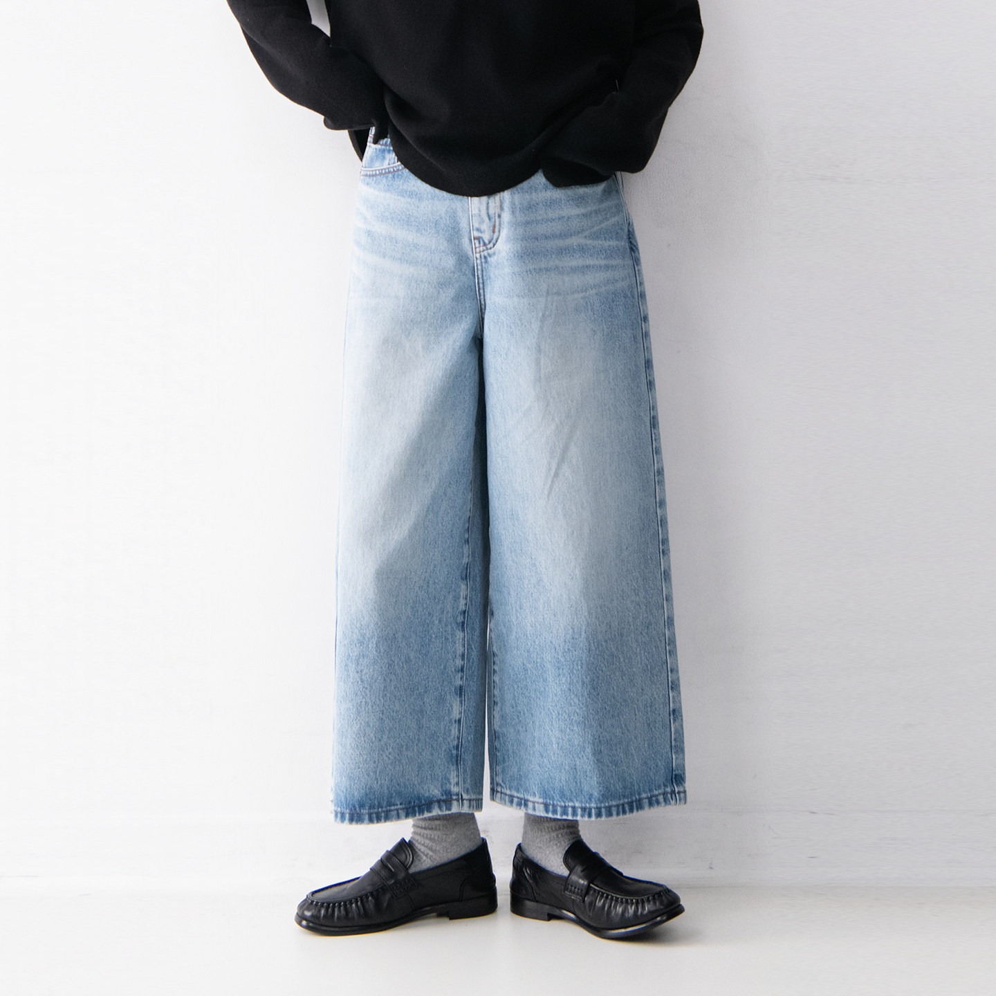 纯棉百搭休闲2026年春季新款防褪色复古文艺风八分裤女显瘦牛仔裤,女装/女士精品,休闲裤,淘宝优惠券,粉丝福利购,淘宝优惠卷