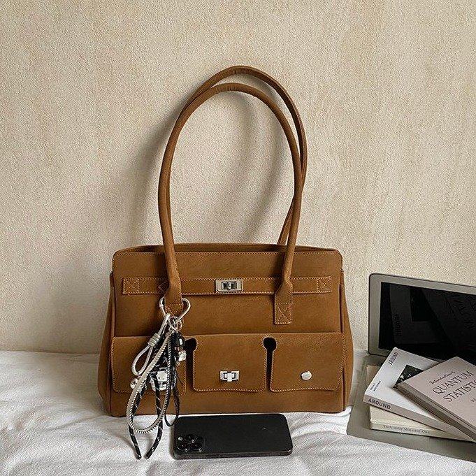 潮流简约女大容量通勤包托特包2026新款通用款女包单肩斜挎手提包,箱包皮具/热销女包/男包,通用款女包,淘宝优惠券,粉丝福利购,淘宝优惠卷