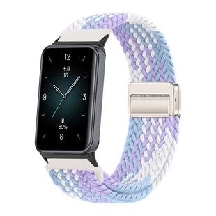 适用Keep手环b5表带编织磁吸扣b4_b4Lite腕带环带替换带男女透气