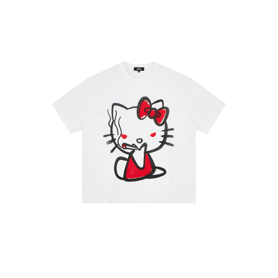 SOLARDESHelloKittyT恤宽松短袖
