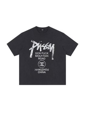 SOLARDES 'PUSSY TEE' DON FUCK MOUTAINROAD 原创宽松破坏短袖