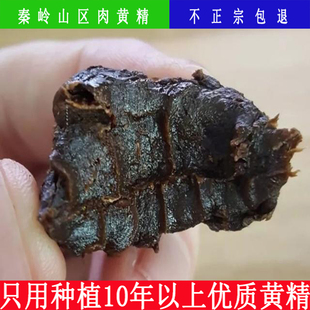 秦岭九制黄精油头黄精野生中药材炙黄精片九蒸九晒九华山熟黄精茶