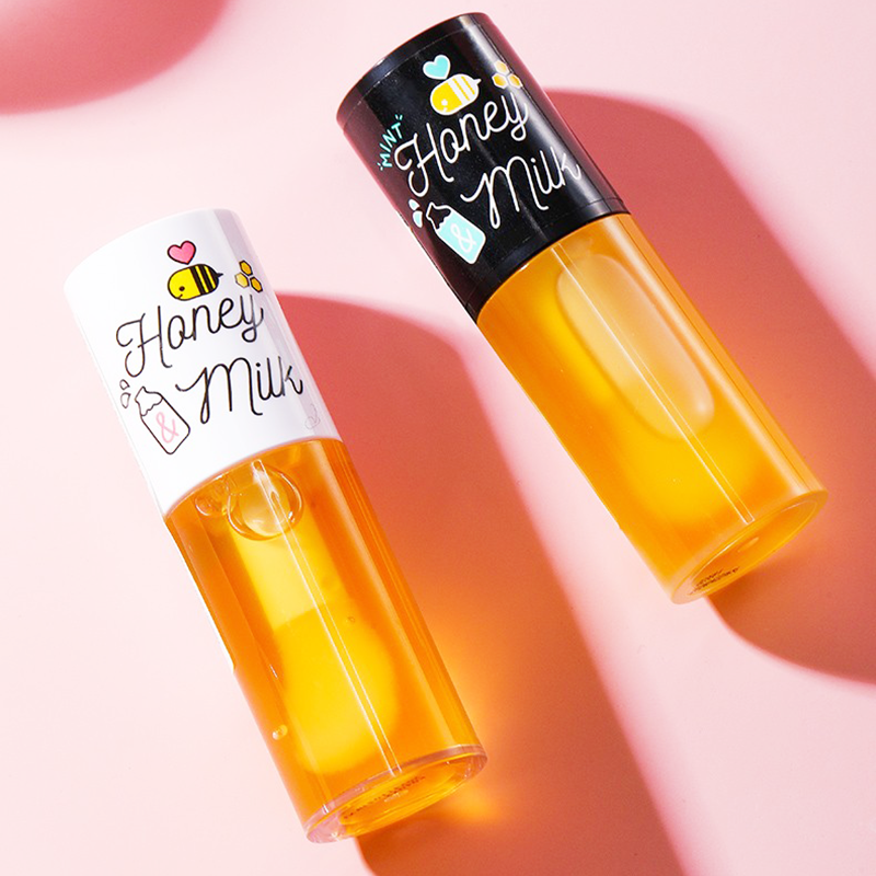 韩国apieu奥普蜂蜜牛奶唇膏唇油滋润润唇膏去角质唇膜 唇部磨砂膏