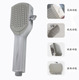 方形喷头带搓澡片梳头按摩洗澡多用开关手持 花洒淋浴莲蓬头 梳子