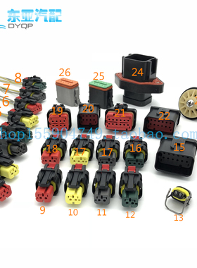 776438-776437-776494-776522-776429-1/2/3/4DTV02-18PB线束插头