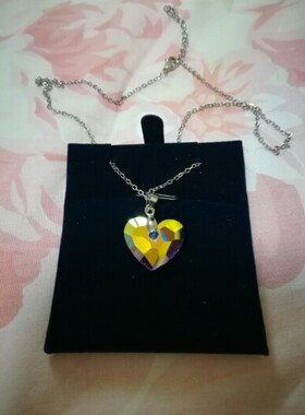 雅芳饰品水晶实物拍摄项链包邮