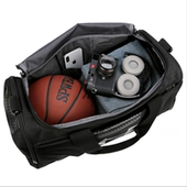 强森大容量健身包干湿分离单肩斜挎包男手提时尚 旅行练运动大背包