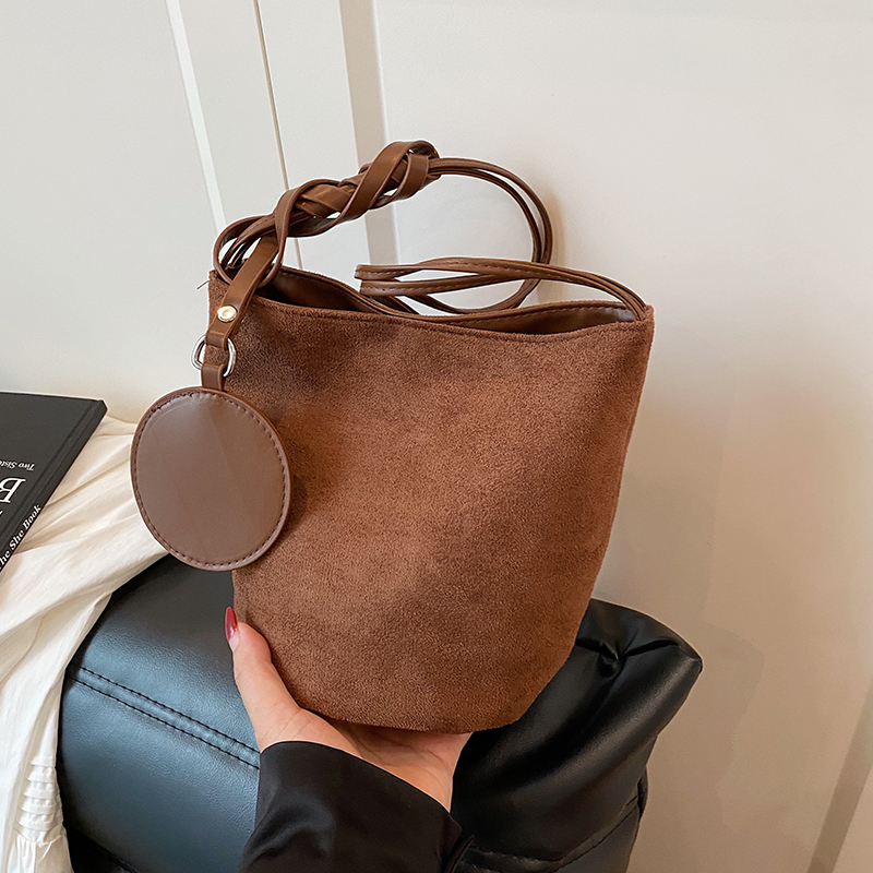 秋冬季手机包麂皮绒小包女