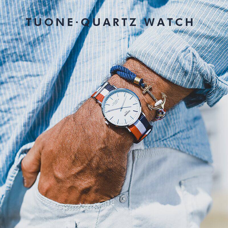 帝宏石英表男时尚超薄潮流女学生手表简约韩版个性情侣手表一对