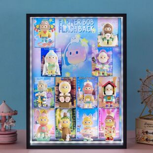 适用寻找独角兽 FARMER BOB回忆剧场盲盒收纳手办场景展示盒摆件
