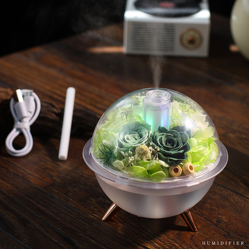 永生花加湿器太空球大雾量