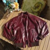 仅134件 帮友厂赔本抛售 超薄0.4小绵羊皮G9哈灵顿男女真皮衣