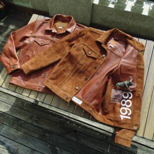 美式 正反2作高品控代工外贸出口原版 复古粗犷西部牛仔 无里衬