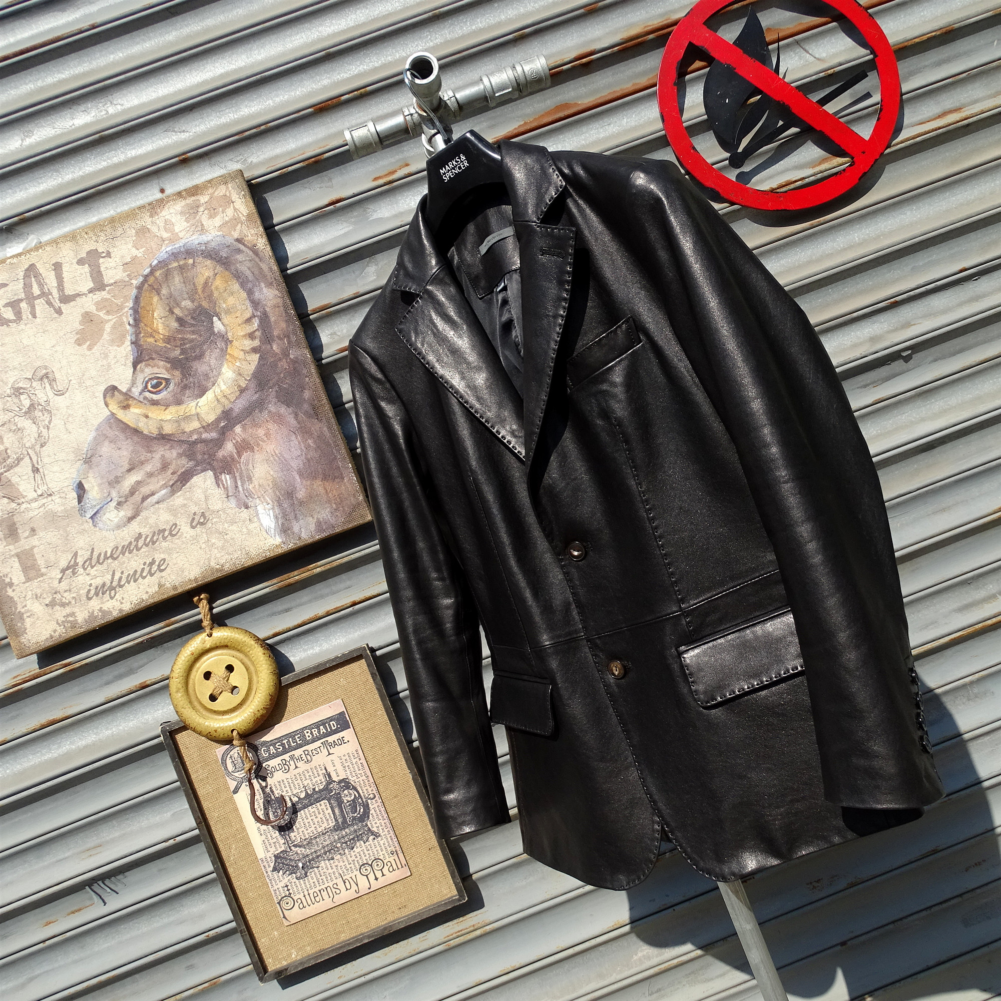 将失传的老手艺手缝粗线迹饰边