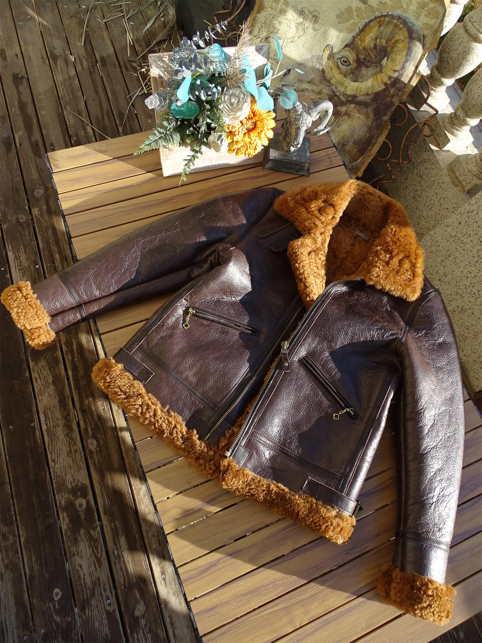 加厚泰迪油蜡日版B3皮毛一体