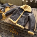 加厚原生态羊皮毛一体韩版 B3J188