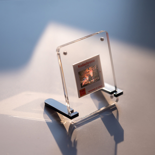 九日日九/【亚克力相框】光影片反转片相框/适用5*5cm卡片