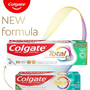 保税现货澳洲Colgate高露洁牙膏total12小时清新口气含氟牙膏