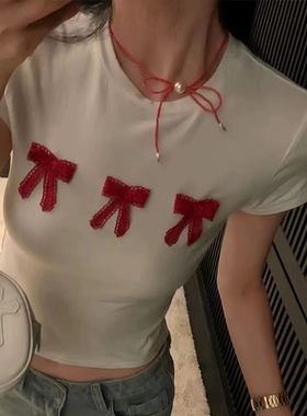 区区欧阳蝴蝶结少女小众项链