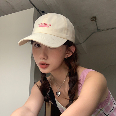 软顶棒球帽户外遮阳帽显脸小帽子