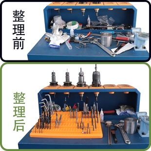数控刀具管理收纳盒CNC加工中心铣刀钻头丝锥刀杆刀柄筒夹收纳盒