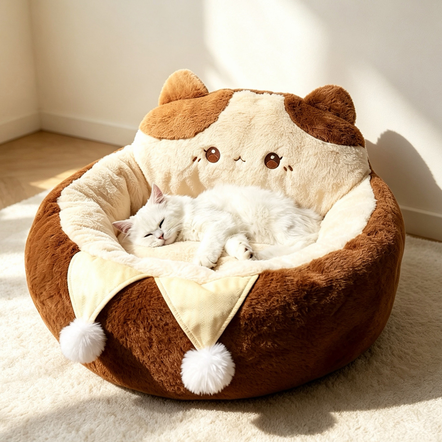 hoopet猫窝加绒冬季保暖										