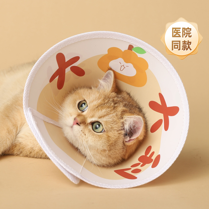 宠物防舔项圈头套猫咪