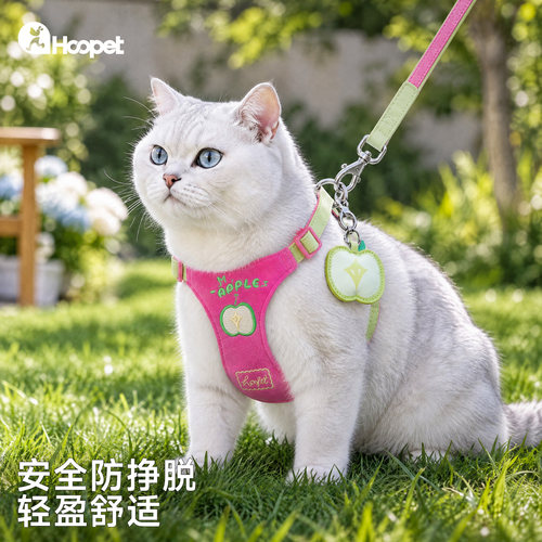 宠物牵引绳猫咪小型犬不勒脖胸背