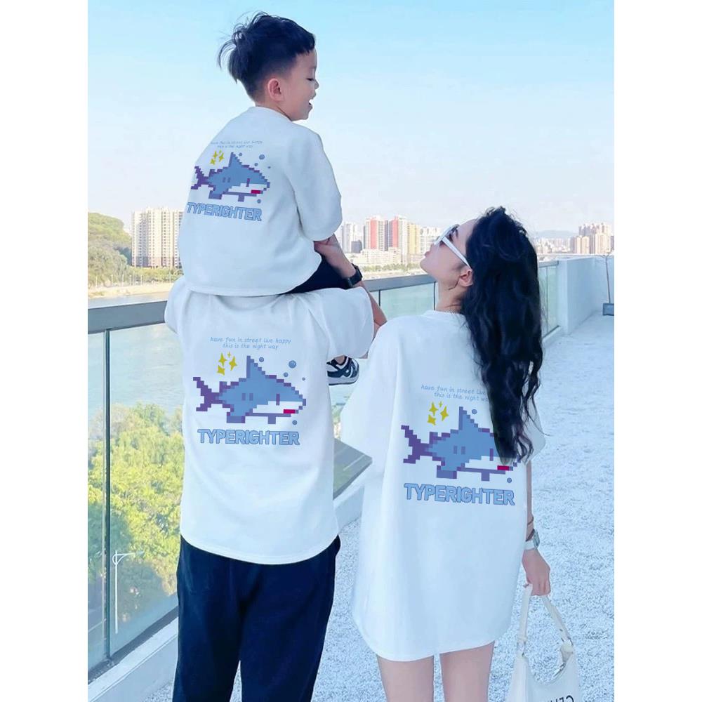 夏季亲子短袖T恤2026母女新款
