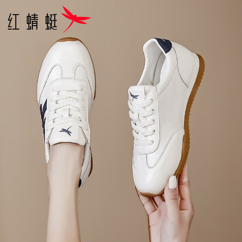 红蜻蜓运动休闲阿甘鞋百搭时尚软