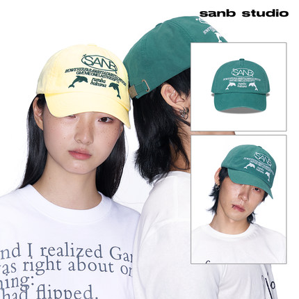 SANB Dualfin2026春夏通勤百搭显脸小日常休闲韩系简约棒球帽男女