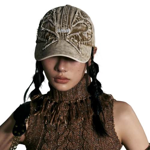SANB解构之翼鸭舌帽牛仔帽子女