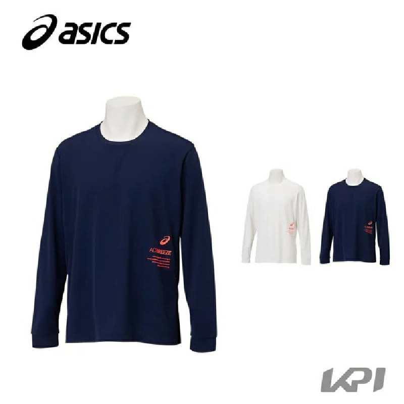 Asics/亚瑟士长袖男运动T恤速干