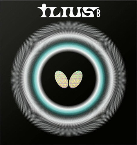 日本Butterfly蝴蝶乒乓球拍底板专用胶皮ILIUS B攻守兼备长胶套胶