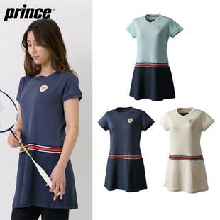 连衣裙高腰 速干短袖 日本Prince王子专业网球运动服套装 女2022新款