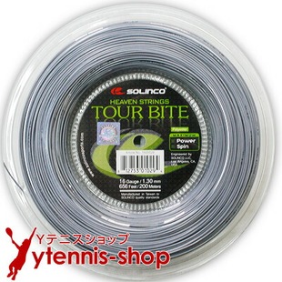 Silver Bite 200m SOLINCO索林科网球拍网拉线Tour 日本产正品