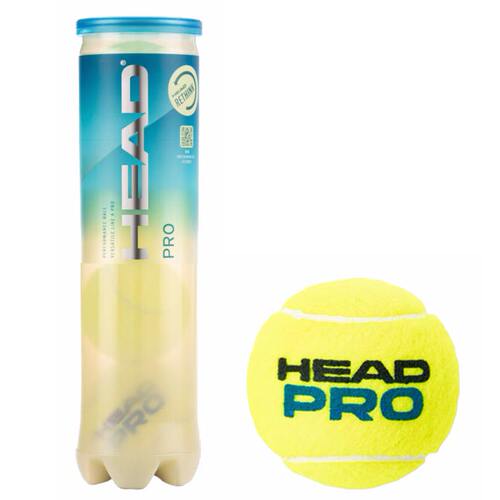 日本HEAD 海德 网球Head Pro 4个装 2025正品训练专业比赛