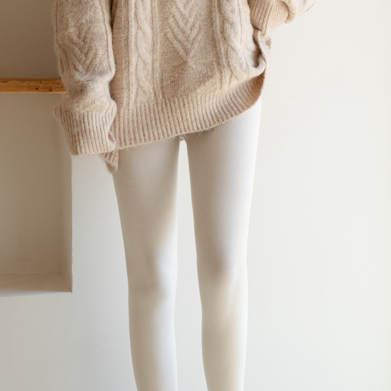 秋冬美拉德平纹条纹加绒加厚棉连裤袜白色保暖显瘦百搭踩脚袜子女,女士内衣/男士内衣/家居服,连裤袜/打底袜,淘宝优惠券,粉丝福利购,淘宝优惠卷