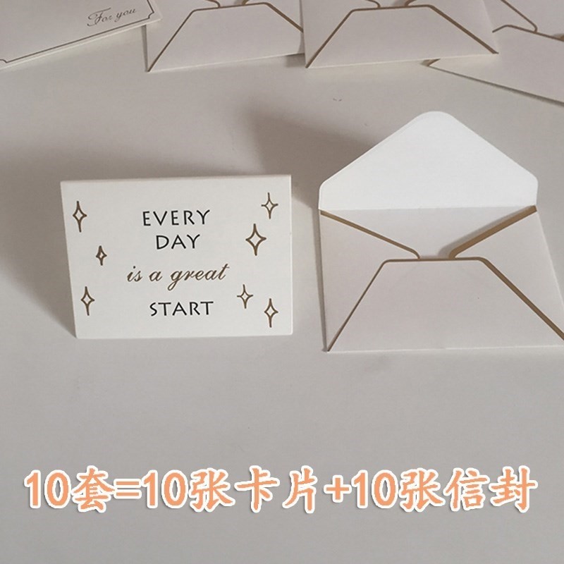 送客戶創意生日祝福感謝小賀卡 DIY帶信封聖誕節禮物迷妳留言卡片在類目 節慶用品/禮品, 賀卡/卡片中 - 來自Buy2taobao.com提供專業的淘寶代購服務