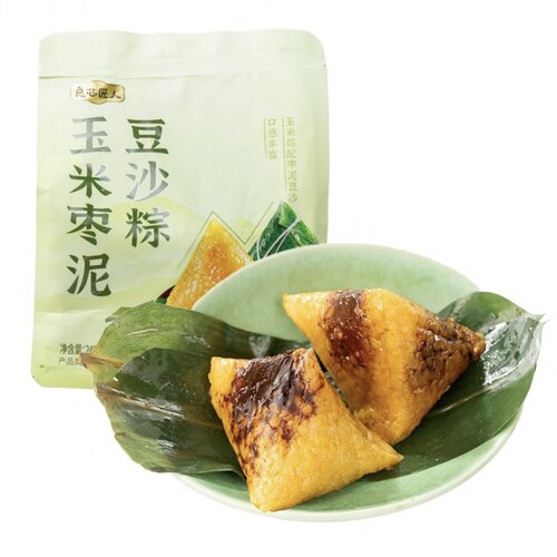 良芯匠人玉米枣泥豆沙粽240g