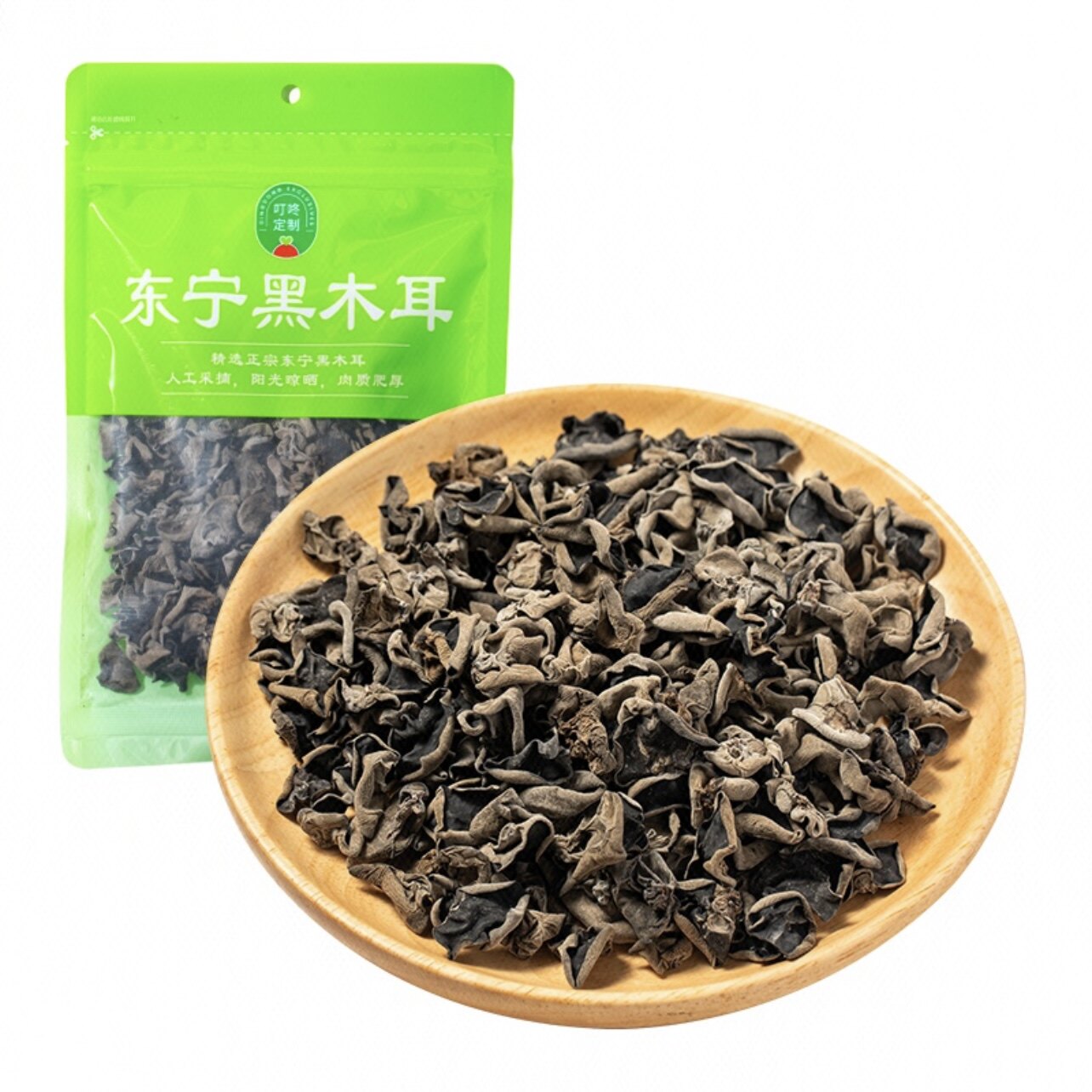 叮咚定制 一级 东宁黑木耳 80g