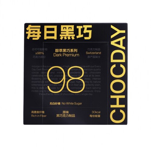 每日黑巧黑巧克力54g