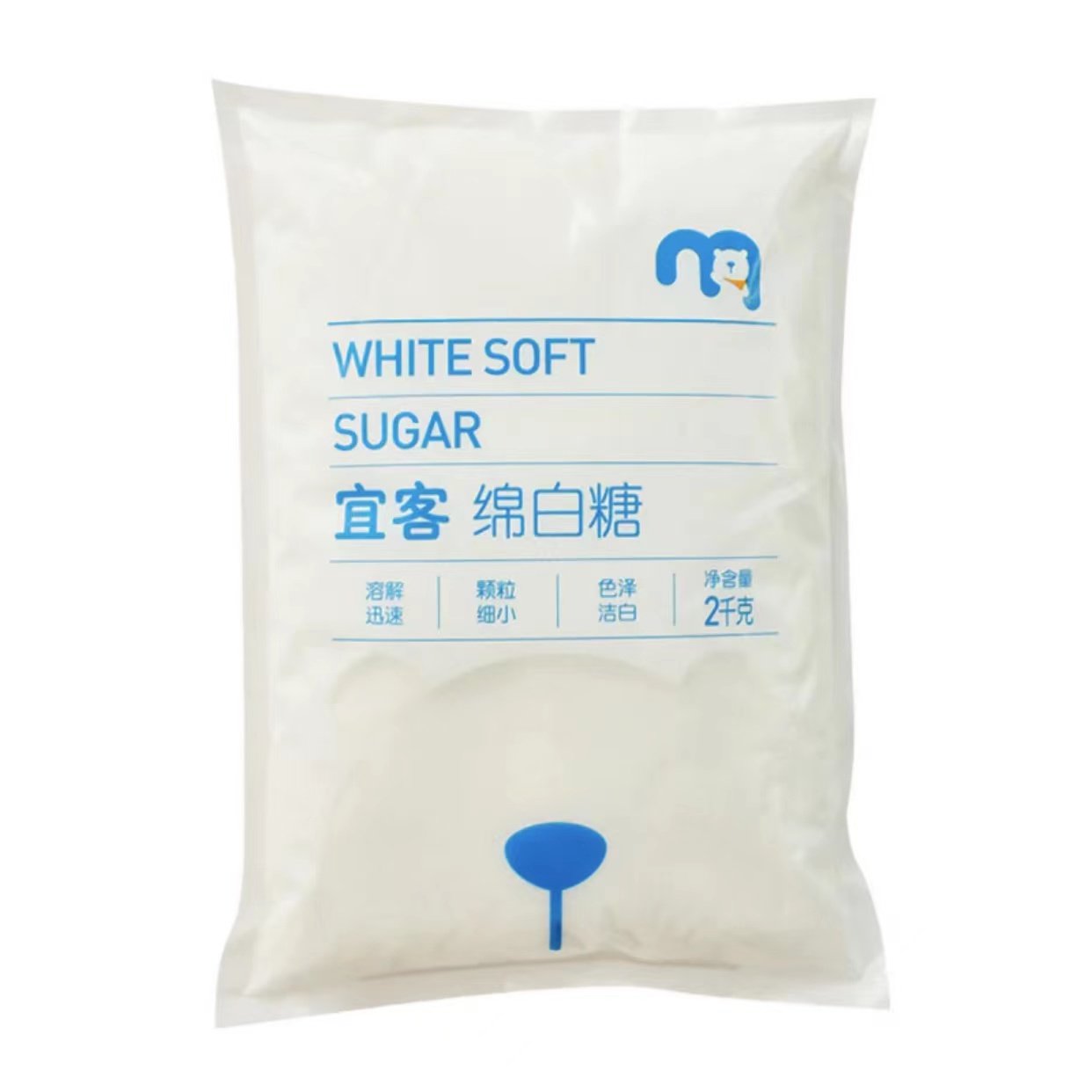 麦德龙YIKE宜客绵白糖2kg