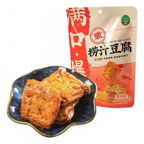 叮咚定制香辣味捞汁豆腐干110g
