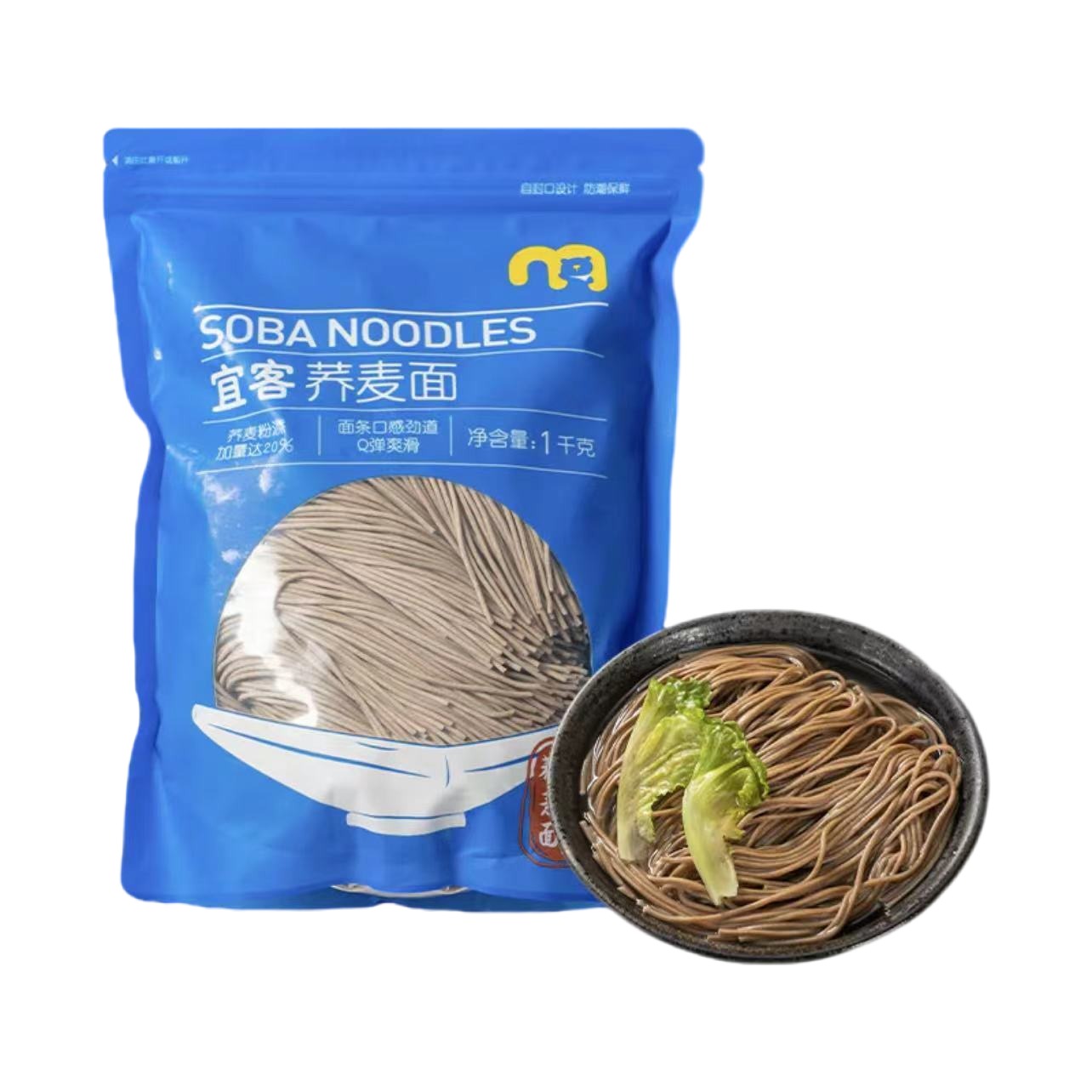 麦德龙宜客荞麦面1kg