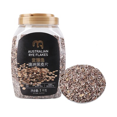 麦德龙麦臻选澳洲黑麦片1kg