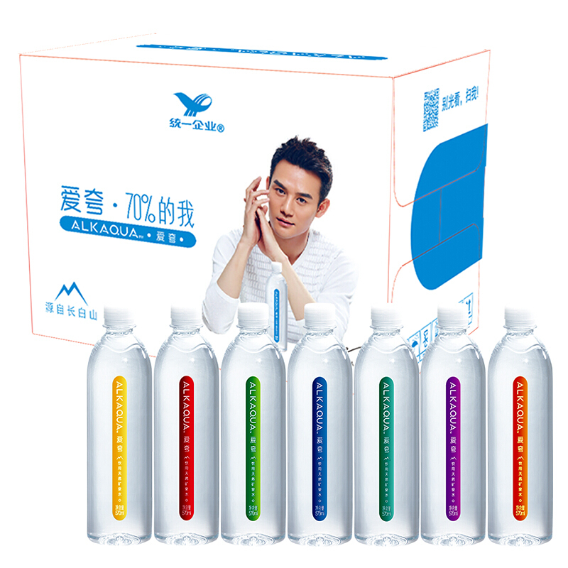 ͳһ °®¿ä ÒûÓà ÌìÈ» ¿óȪˮ 570ml 24Æ¿ ÕûÏä Á¿´ó°üÓÊ ´øÆ±